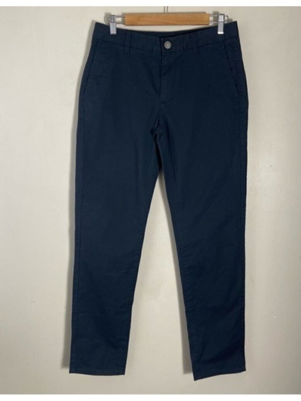 Bonobos Men's Blue Cotton Slim Fit Chino Casual Pants Size 30/32 cotton stretch